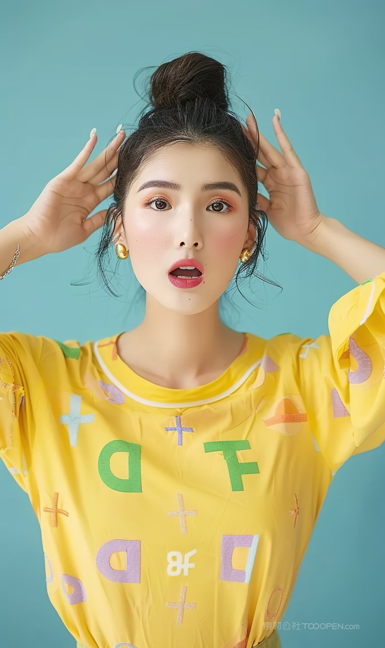 魅力清纯青春时尚高清美女美白