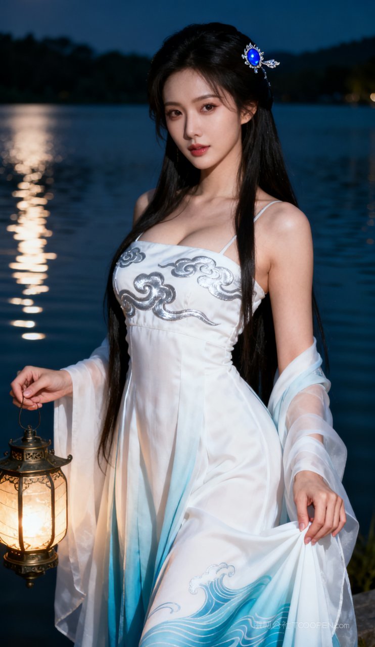 丰腴性感汉服美女女性古风美艳