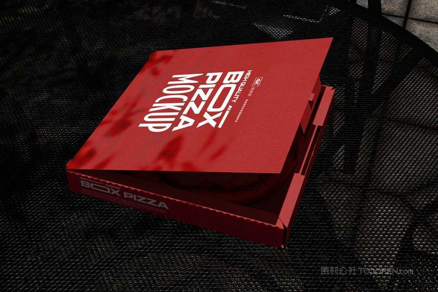 披萨盒子样机