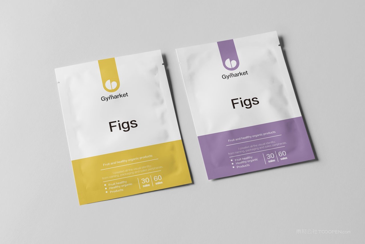 塑料包装样机模板