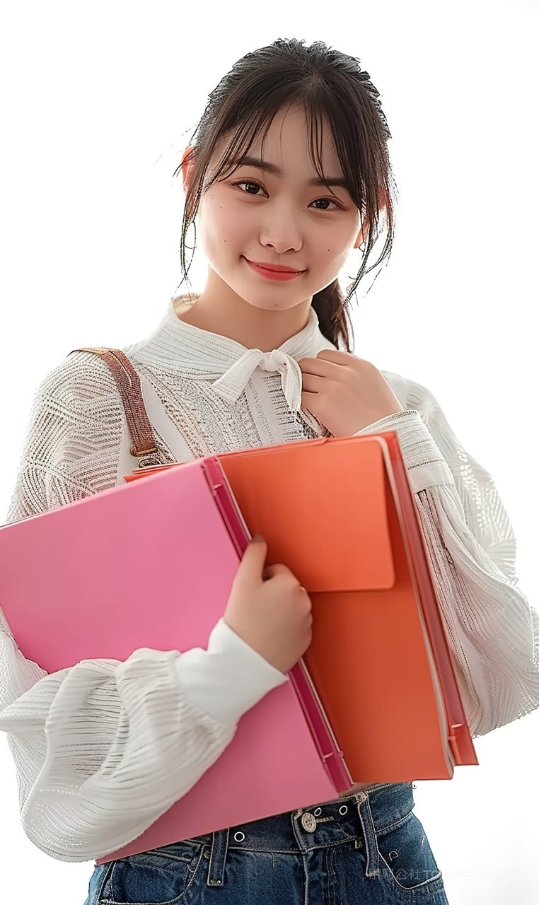 青春时尚活力清纯少女女性魅力