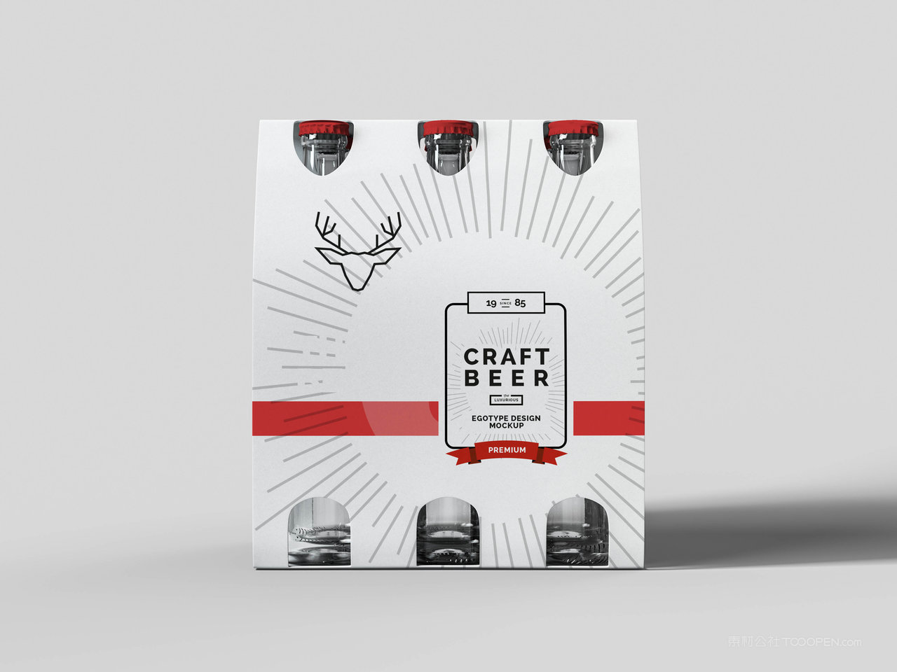 啤酒包装样机
