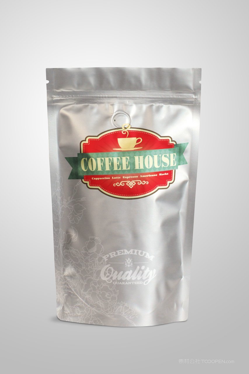 食品塑料包装样机psd