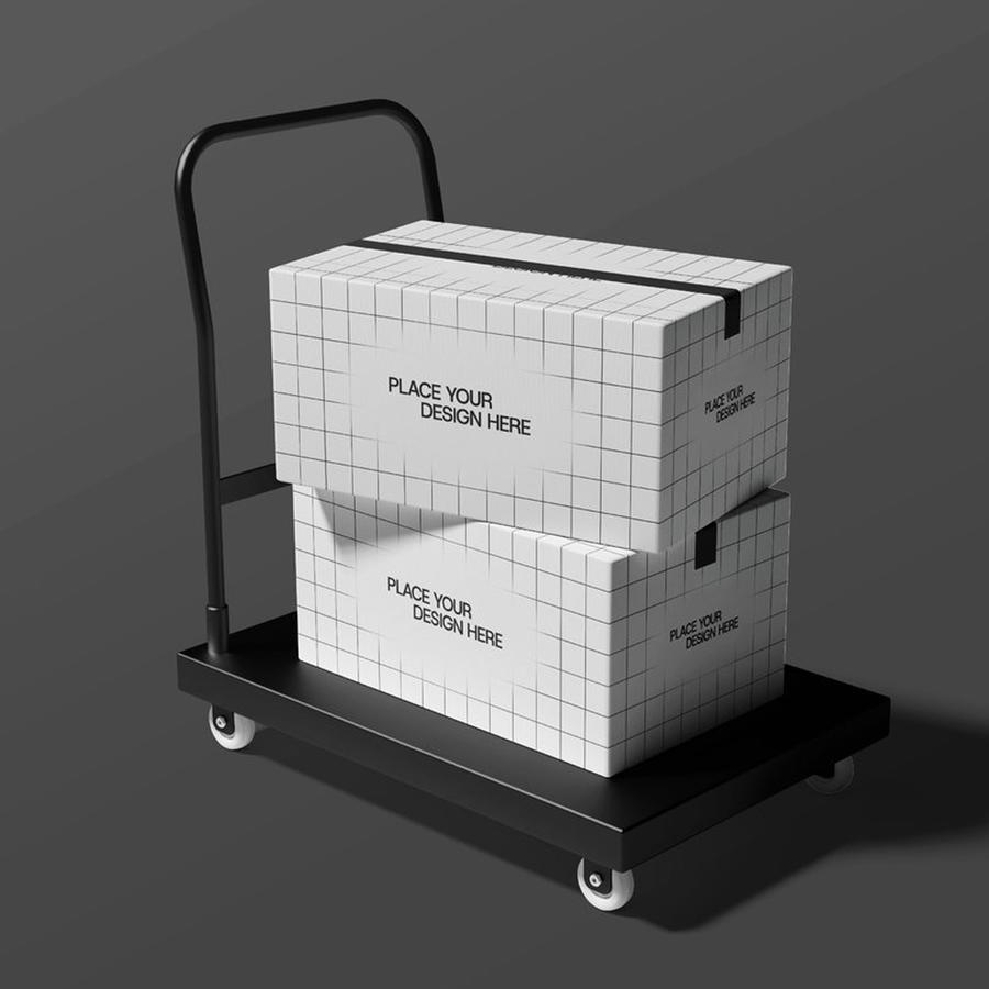 牛皮纸盒包装样机