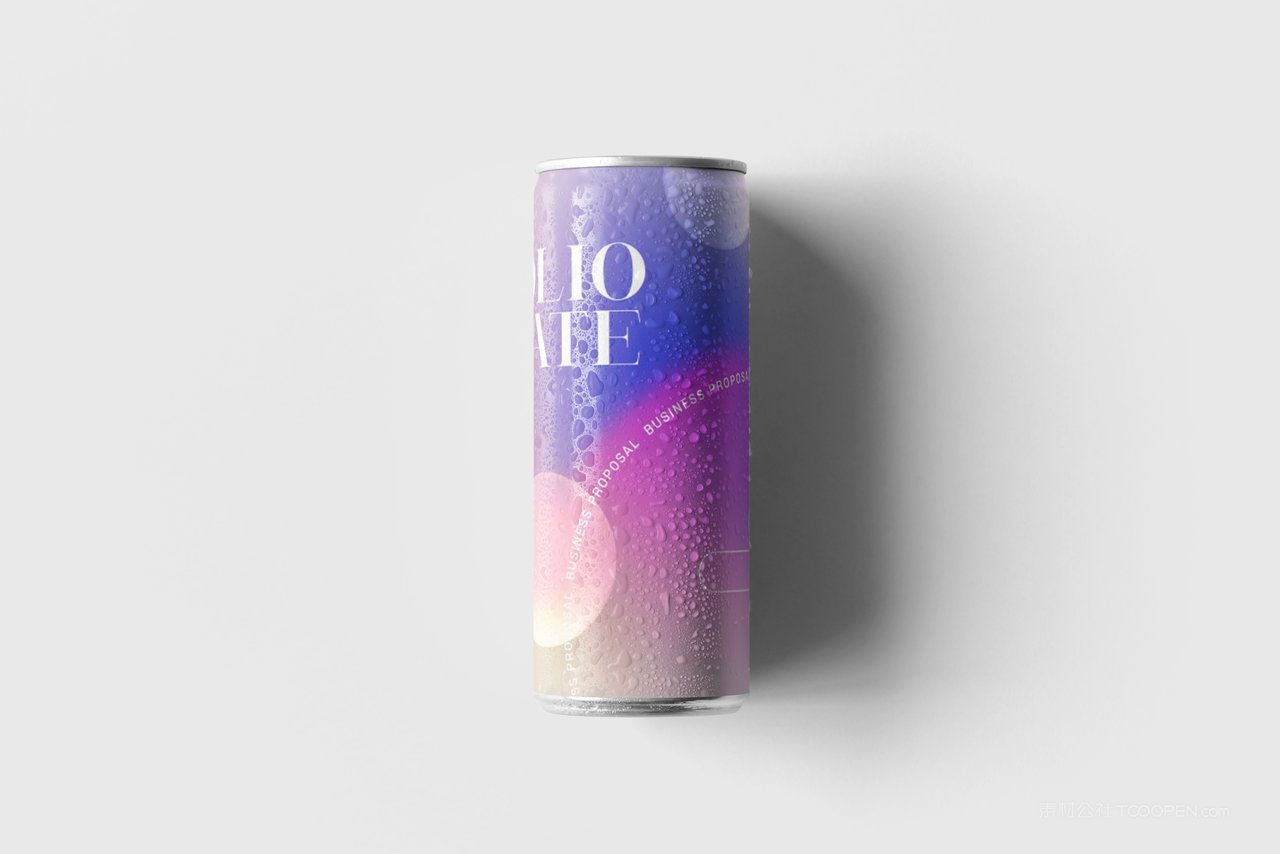 易拉罐样机素材模板