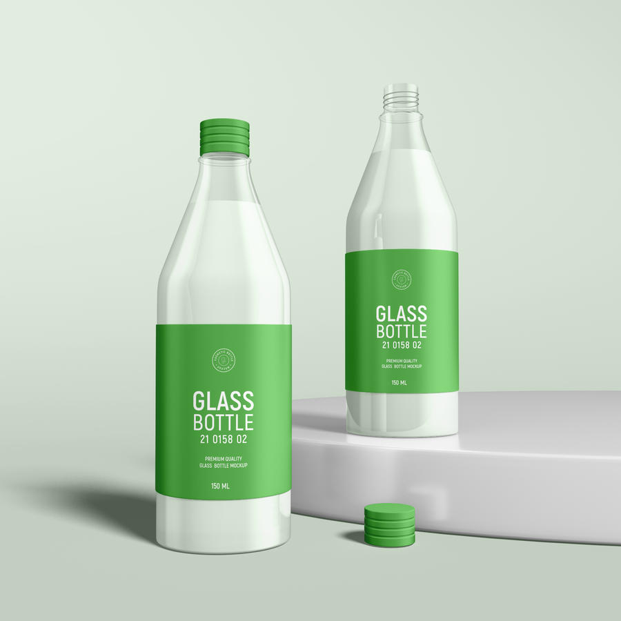 饮料玻璃瓶样机