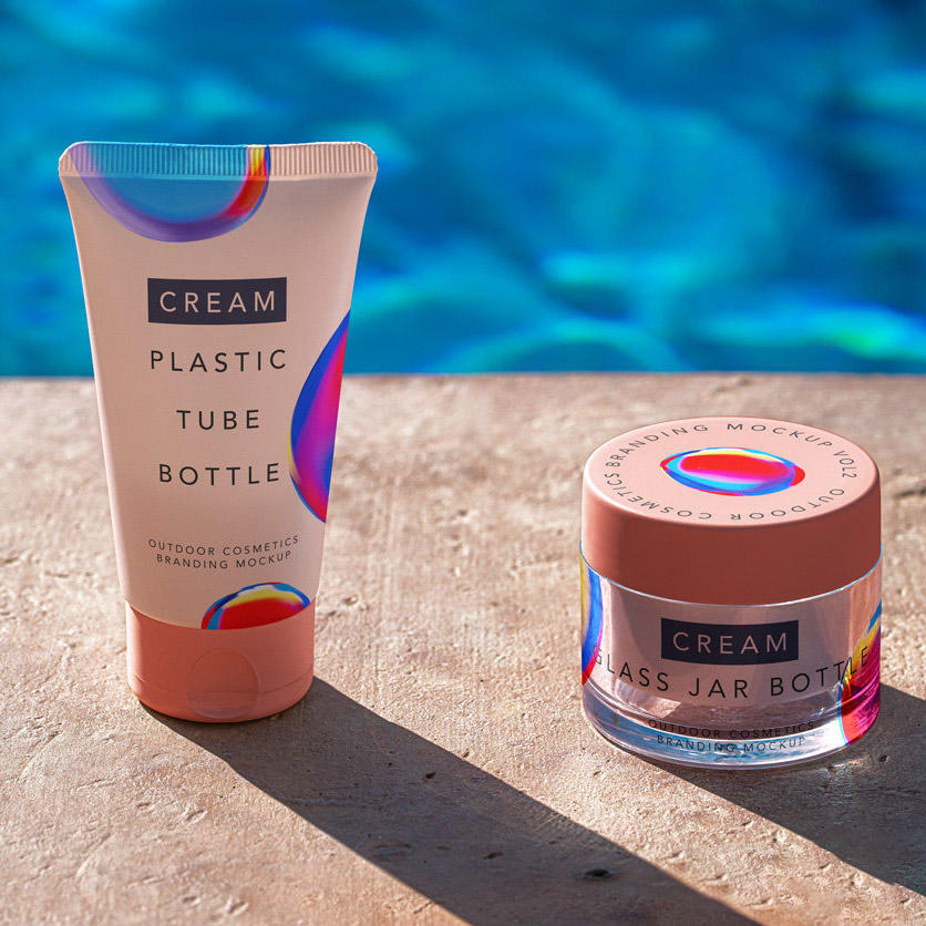 化妆品软管样机