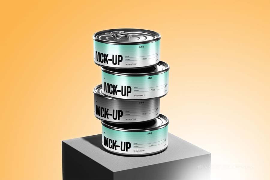 食品罐头包装样机