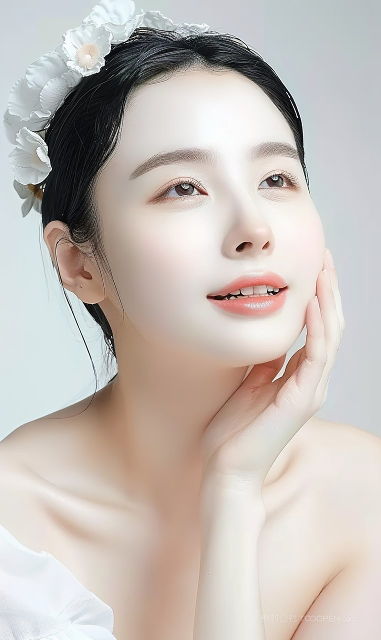 美白高雅魅力迷人护肤少女气质美妆女性