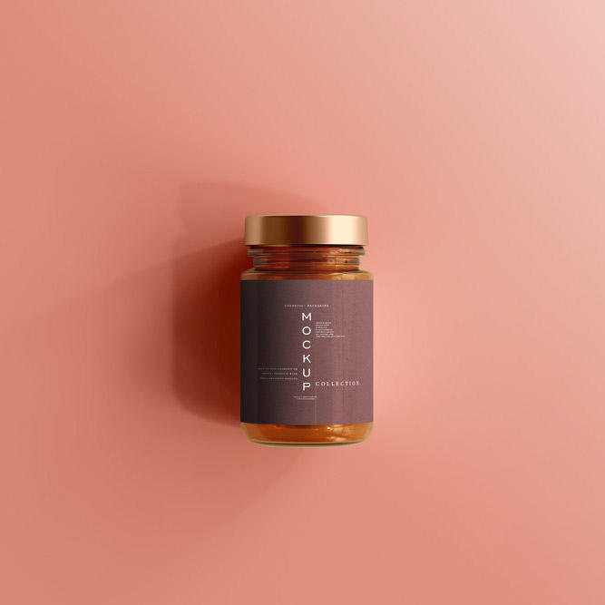 精油玻璃瓶样机