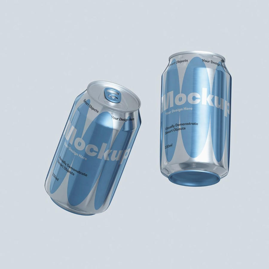 冷冻易拉罐样机