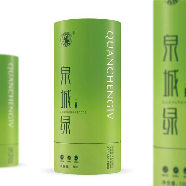 茶叶礼盒包装盒立盒圆筒盒彩盒包装样机