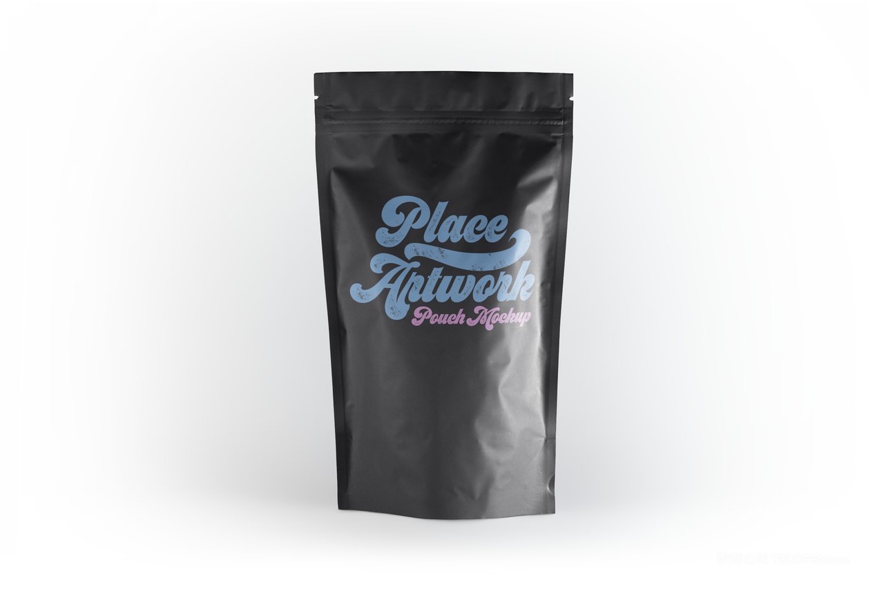 食品塑料包装样机psd模板