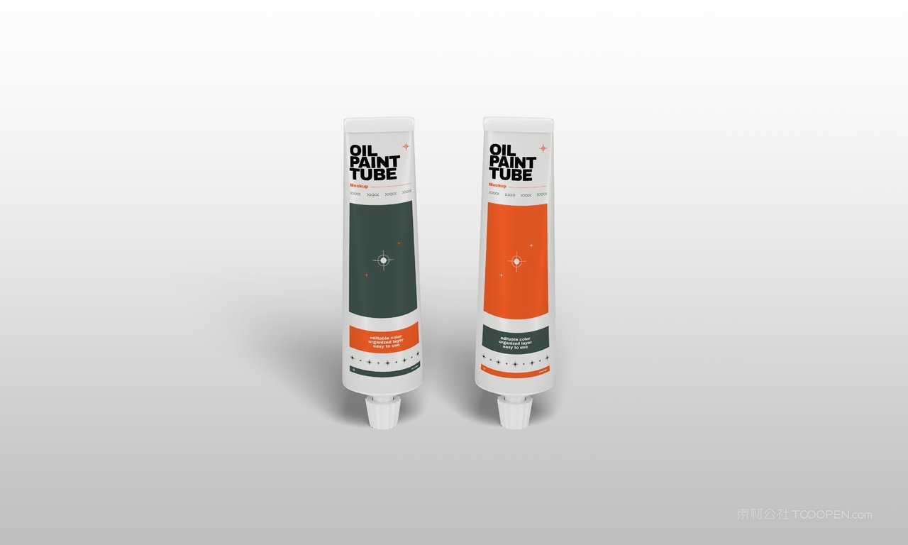 油画管颜料样机