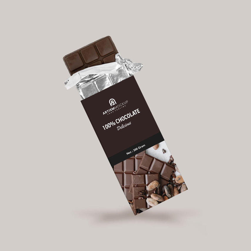 巧克力零食包装样机