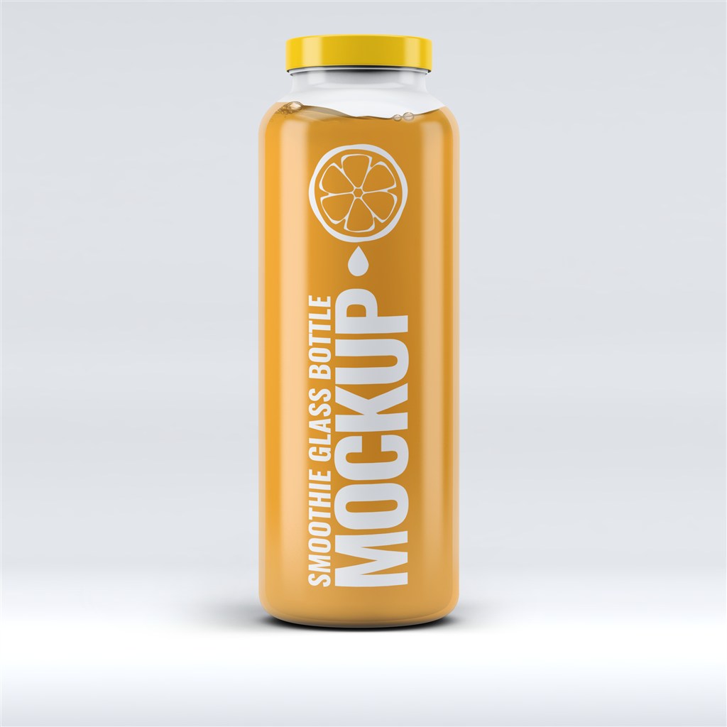 咖啡饮料果汁纸杯贴图样机模型PSD素材包装VI喷印刷设计展示