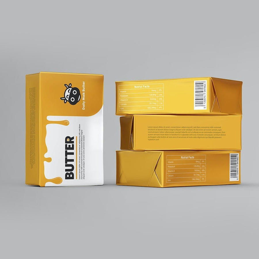 黄油箔包装样机