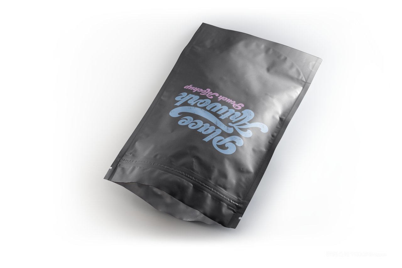 食品塑料包装样机psd