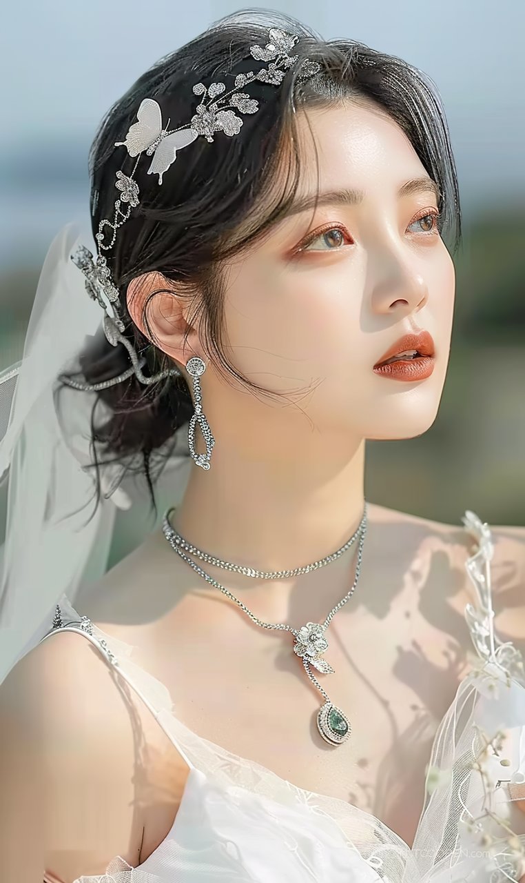 高雅彩妆美女青春魅力女性美容时尚