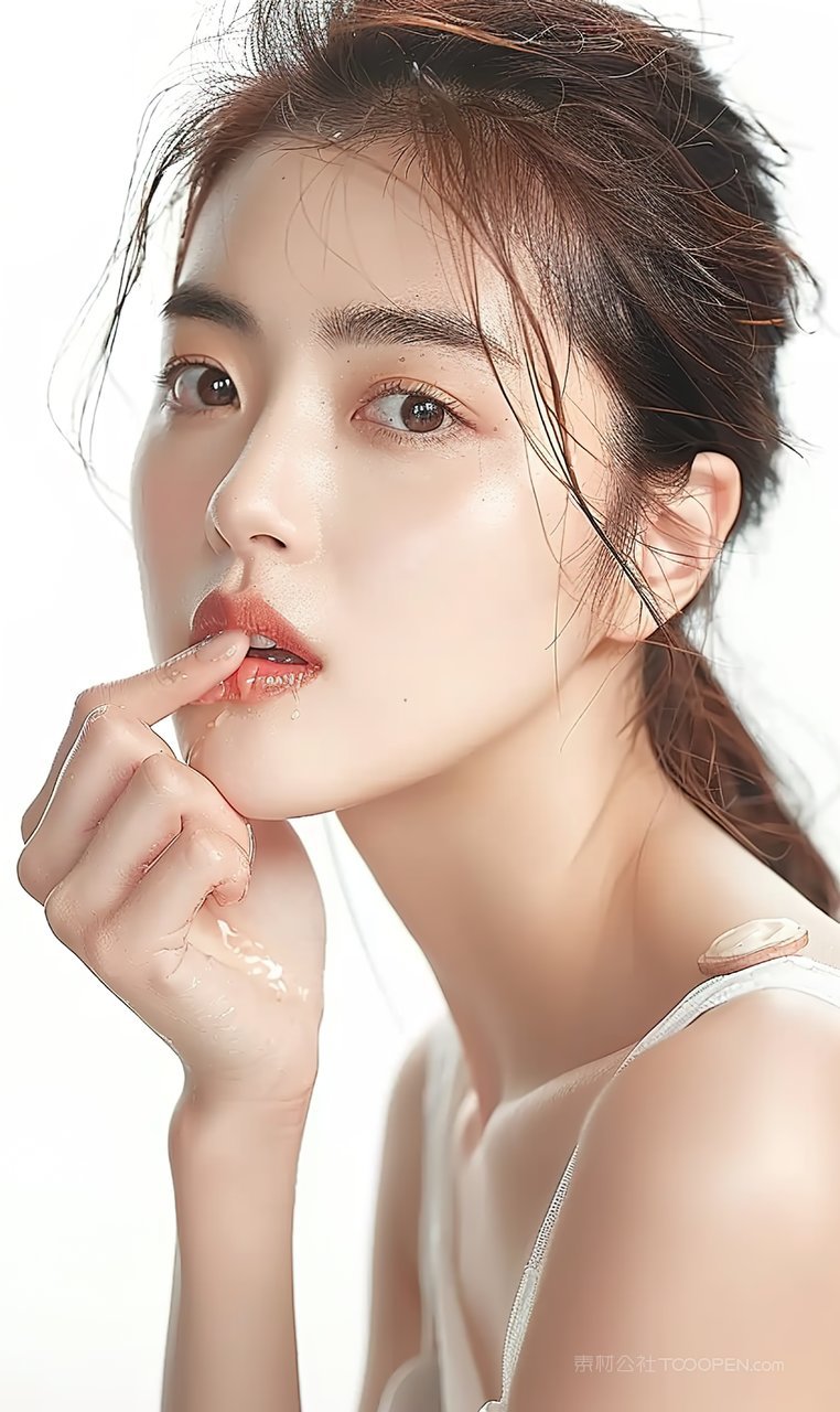 魅力女性青春活力清纯少女时尚