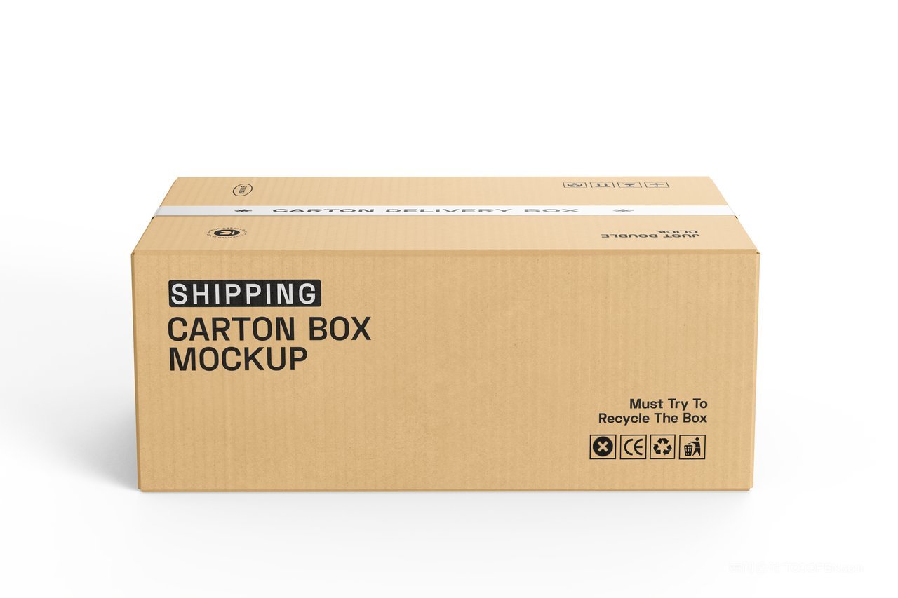 牛皮纸外箱纸箱样机