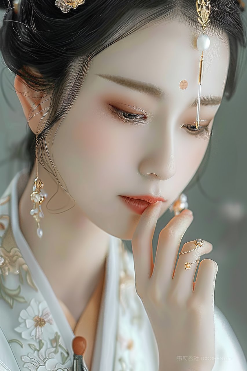 优美女性美女年轻时尚清纯高清青春