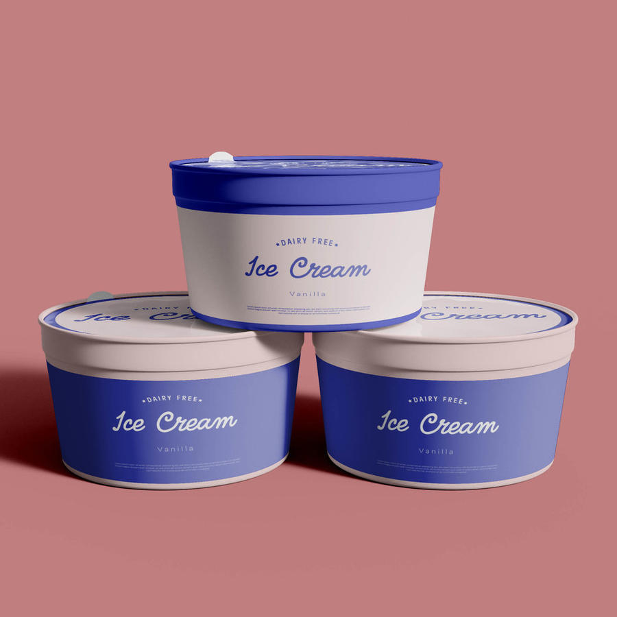 冰淇淋雪糕杯样机