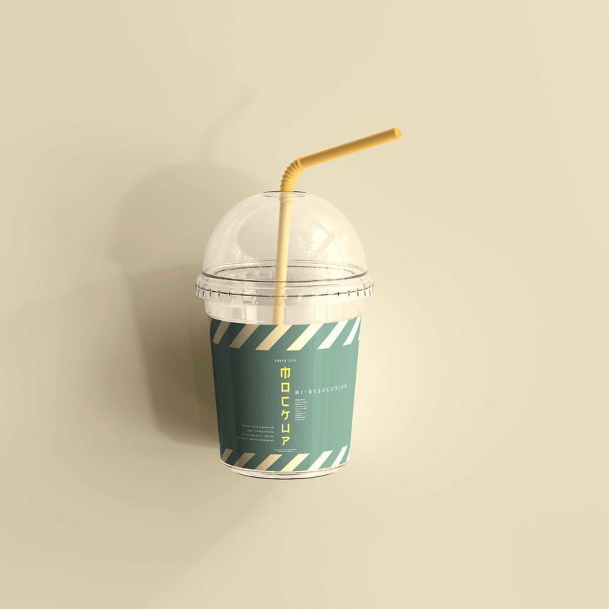 咖啡饮料纸杯样机