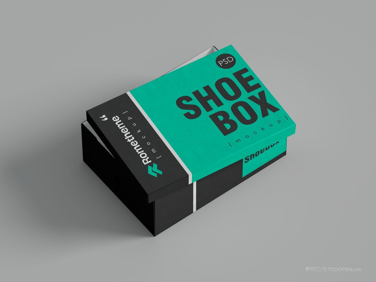 鞋盒纸盒样机