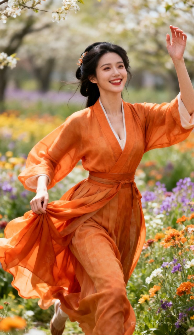 少女性感大胸妩媚古风汉服美艳美女