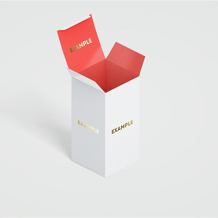 水杯包装盒彩盒纸盒样机