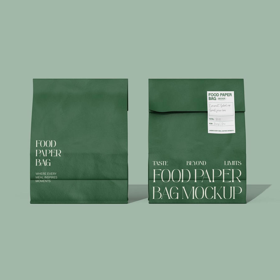 食品纸袋样机