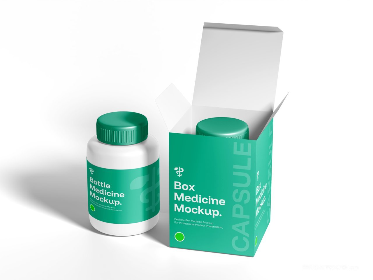 药品与药瓶包装样机