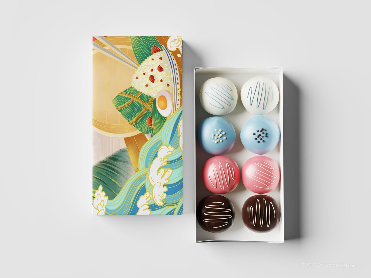 端午节包装样机素材