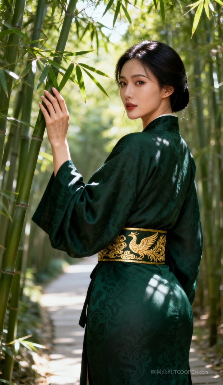 性感摄影丰腴女性汉服古风美艳美女