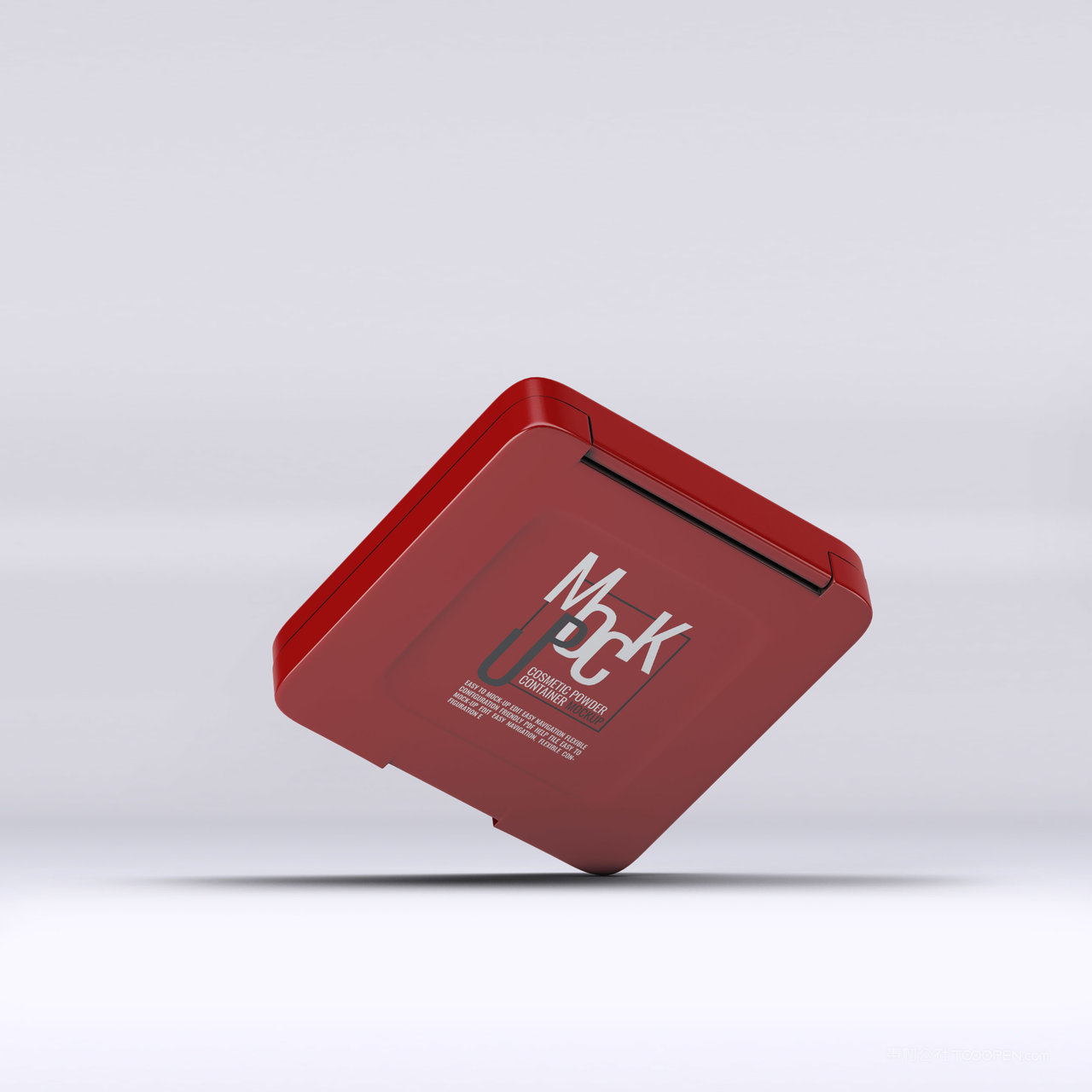 化妆品粉盒样机