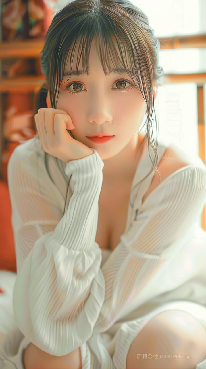 清纯年轻少女模特写真美女