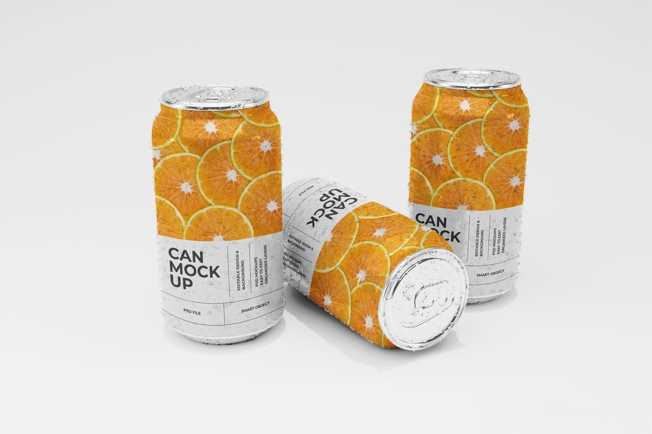 汽水罐饮料罐样机