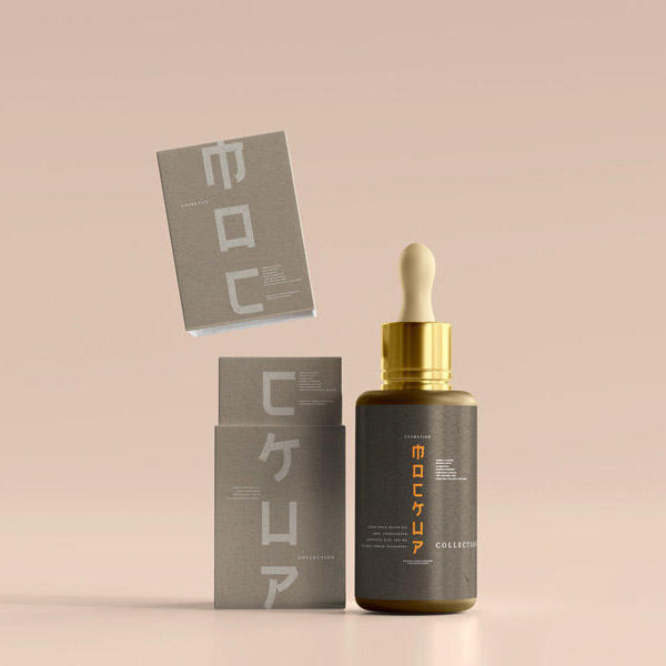 滴管瓶包装样机