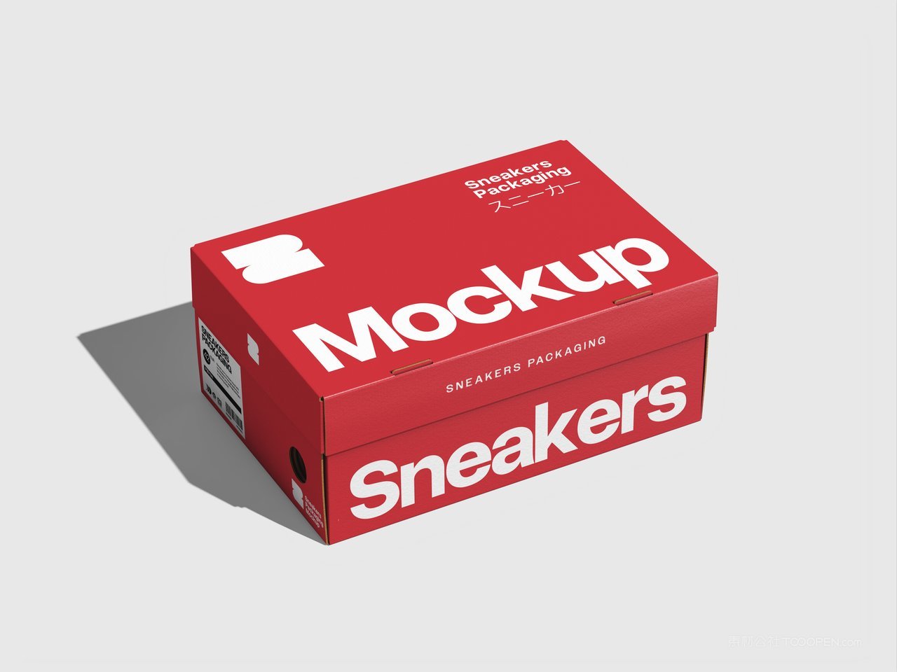 鞋盒包装样机