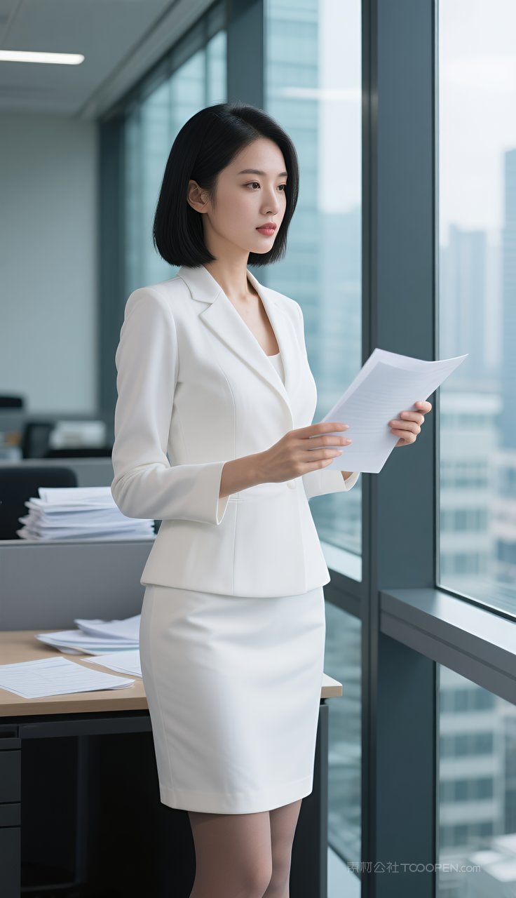 迷人美女长腿性感短裙丝袜美艳