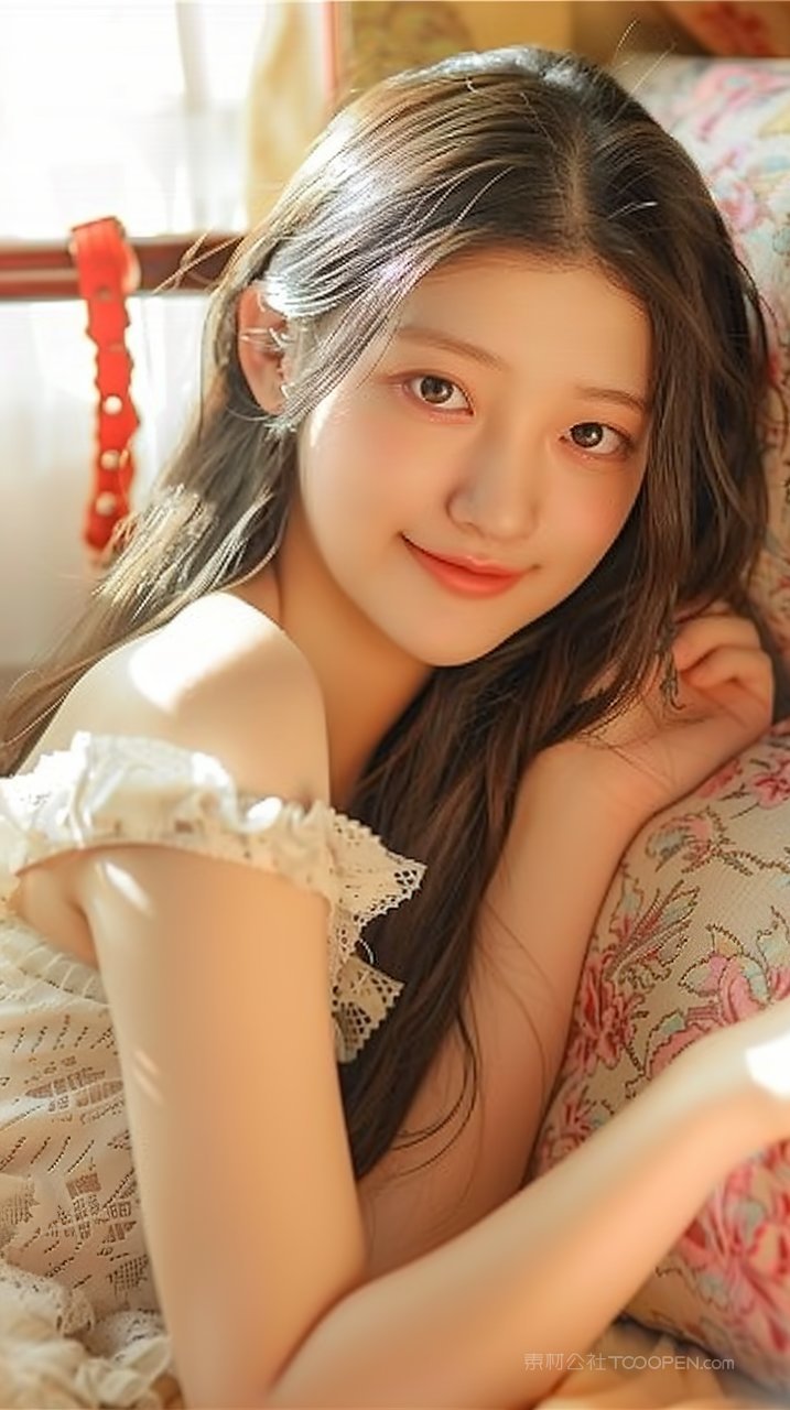 少女美女年轻清纯写真模特