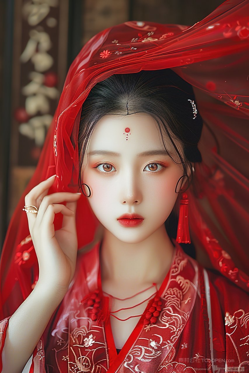 青春女性优美魅力时尚年轻清纯美女彩妆