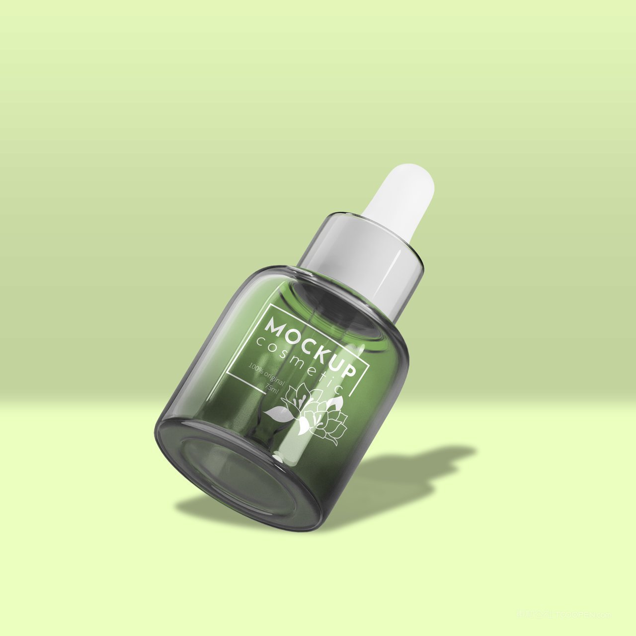 杀蚊液玻璃瓶包装样机