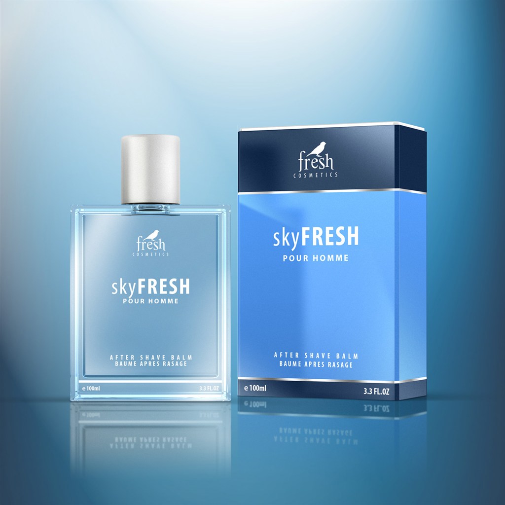 香水瓶和化妆品盒包装样机