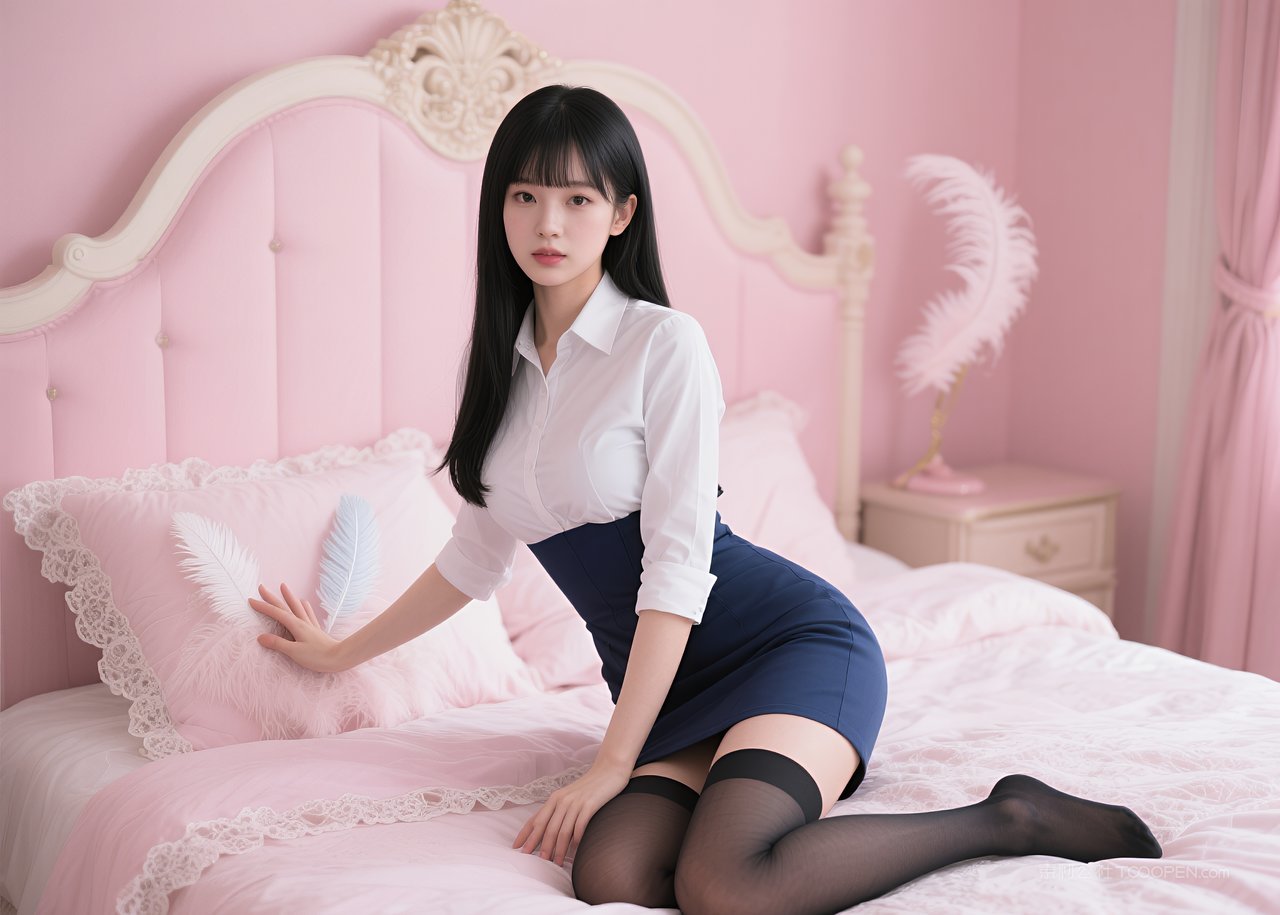 性感长腿职业美女丝袜美艳模特短裙