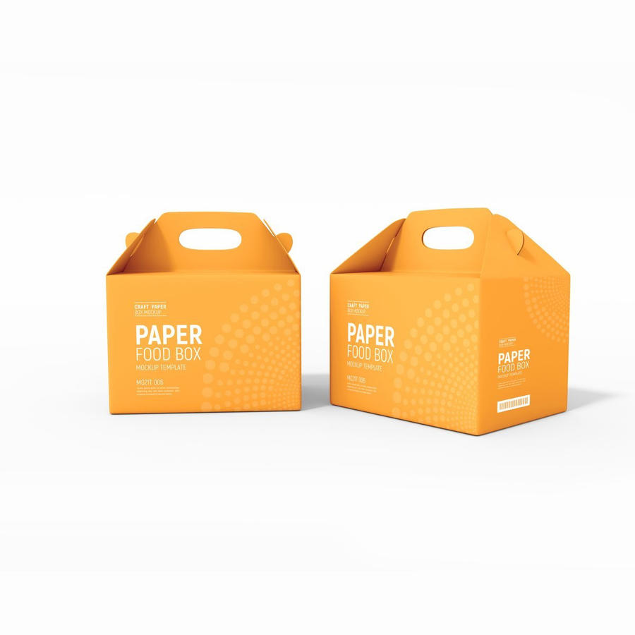 食品包装盒样机