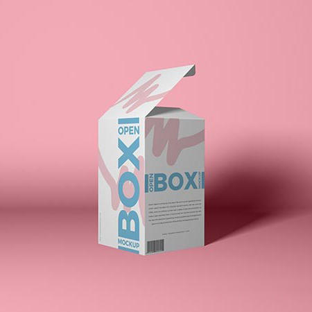 开口包装盒样机