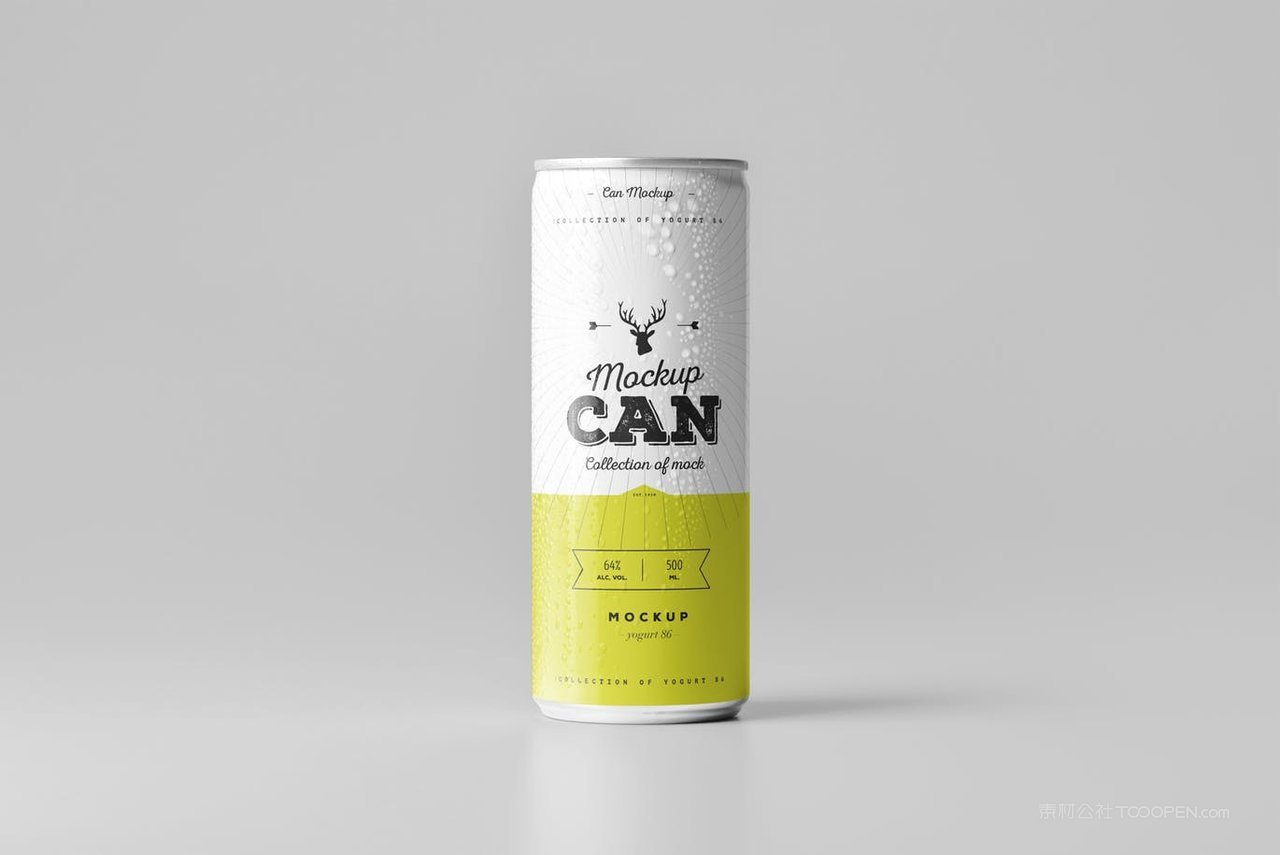 可乐易拉罐样机