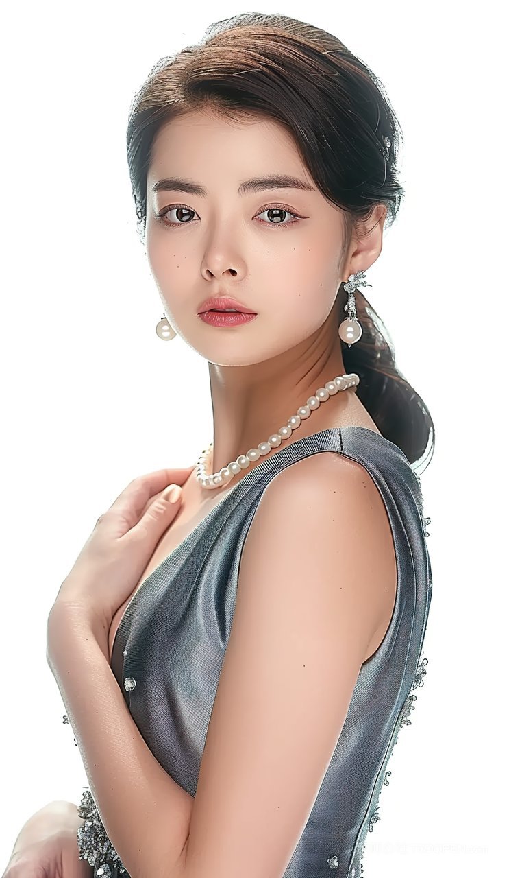 青春彩妆魅力美女女性时尚美容高雅